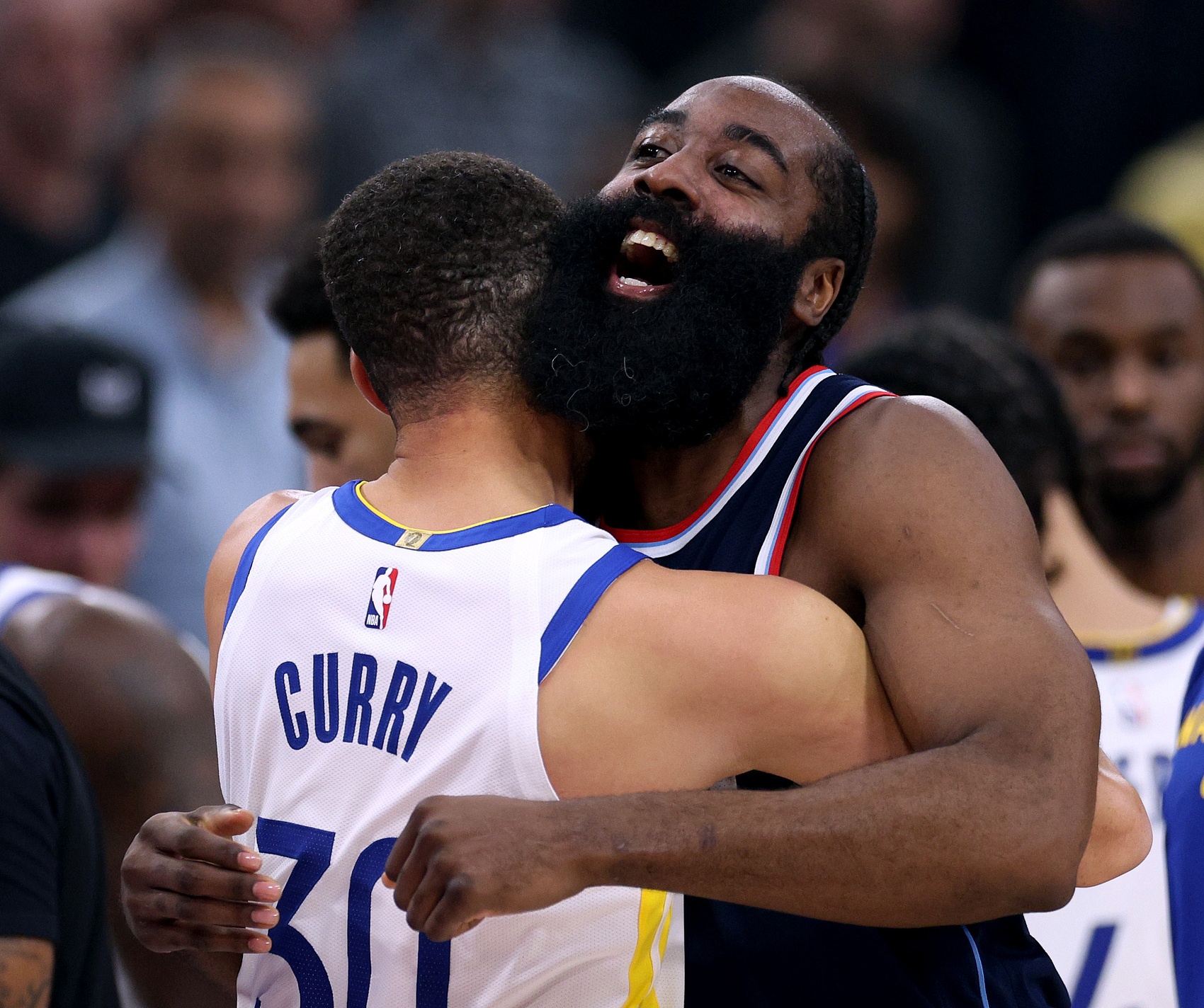  諸神黃昏！庫(kù)里哈登先后50+ NBA歷史首次兩名35歲以上球員轟50+！